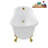 53.1'' x 25.6'' Soaking Acrylic Bathtub-72770151-76275075
