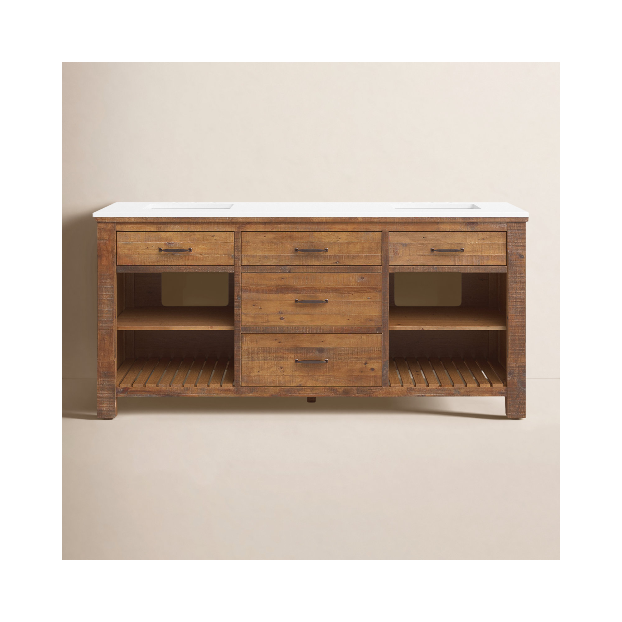Marlie 72'' Double Bathroom Vanity