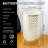 JHY DESIGN Set of 2 Battery Operated Lamp 9'' High Cordless Table Lamp