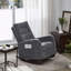 Chaise berçante rembourrée capitonnée Faymon-349274079