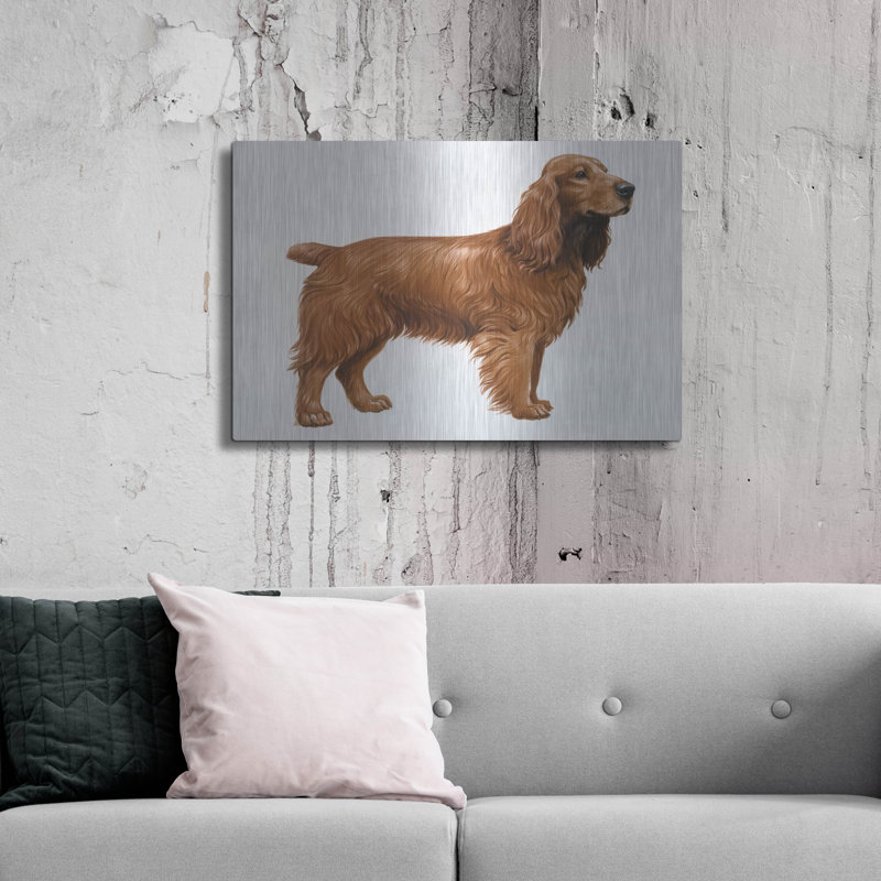 «Cocker Spaniel» par Harro Maass, H 24 po x l 36 po