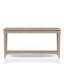 60 po Table large avec finition sable et tiroirs de rangement fonctionnels