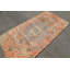 Tapis de 4,1 x 7,7 pi, tapis rétro, tapis tissés à la main orange, tapis turcs, tapis bohème, tapis de luxe