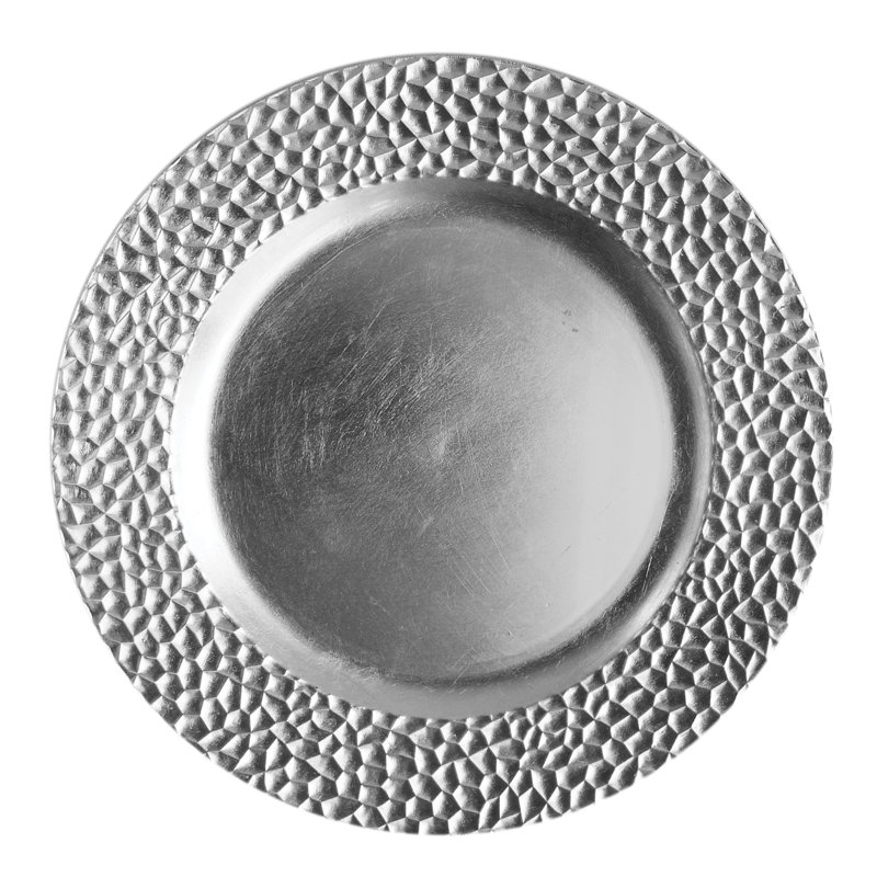 Plat de service 13 po, Argent