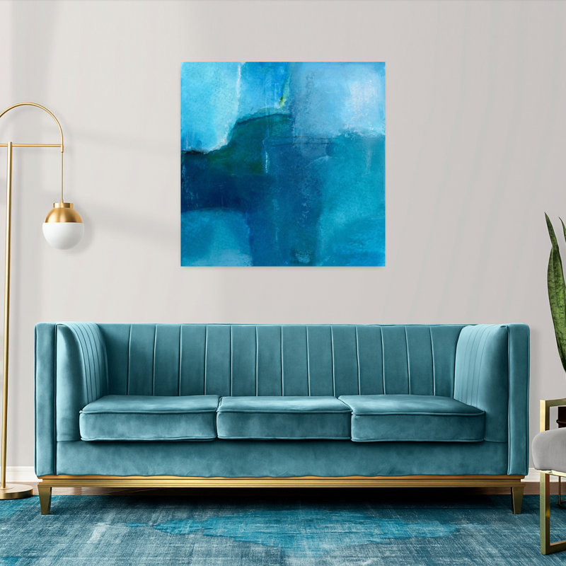 Ocean No. 4 Abstract Contemporary Art, 36" H x 36" W