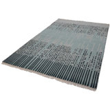 Canvello Hand Made Modern All Over Indo Gabbeh Rug - 6'1'' X 9'1''