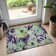 Premium Machine Washable Elize AMF1481 Floral Rug