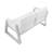 Harriet Aluminum Outdoor Loveseat with Cushions – Modern Patio Seating with Rust-Free Frame & Comfort Plush Cushions-666706107