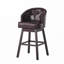 Tabouret de bar en similicuir pivotant de 30,25 po Farmington-120536293-129460734