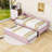Twin Upholstered Daybed with Pop Up Trundle-608893599