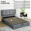 Upholstered Ottoman Bed