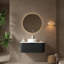 Meuble-lavabo mural moderne avec lavabo-108845626