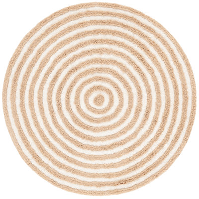 Tapis d'intérieur lavable à la machine 229 en coton recyclé touffeté à la main 229