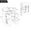 Meuble-lavabo 24 po avec lavabo supérieur, meuble-lavabo moderne avec 2 tiroirs et un tiroir basculant, meuble-lavabo simple-1381958549