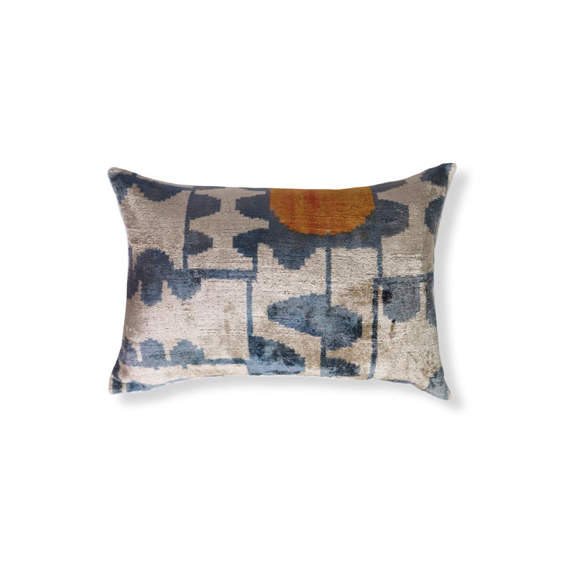 Koy Silk Lumbar Pillow Cover & Insert