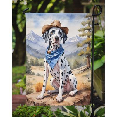 Cowboy Welcome Garden Flag