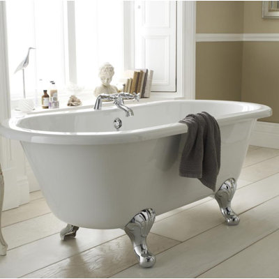 Kingsbury 1700mm x 745mm Soaking Acrylic Bathtub