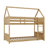Twin Over Twin Cabin-Style Floor Bunk Bed Equipped With Head And Foot-42828262