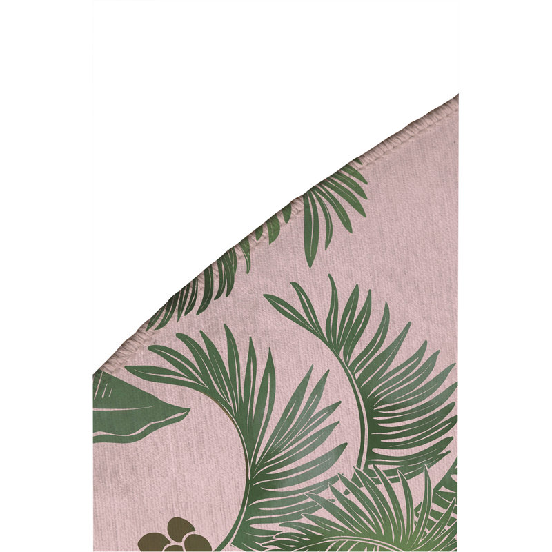Tapis extérieur In the Jungle, Rond 5 pi