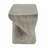 MGO Twist Shape Side Table, Wood-like texture, Grey Color-108421912