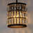 1-Light Dimmable Cylinder Pendant with Crystal Accents