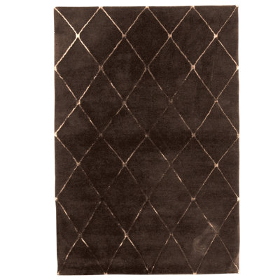 Tapis rectangulaire noué à la main