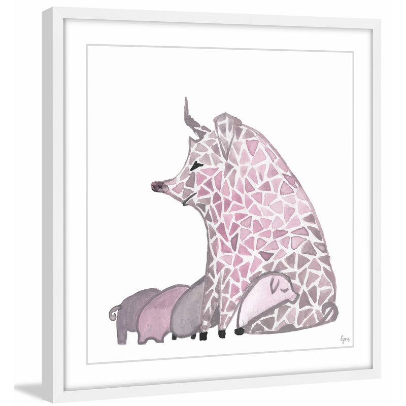 Eyre Tarney - Single Picture Frame Painting, 51cm H x 51cm W x 3.81cm D