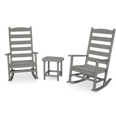 POLYWOOD® Rocker 2-Person Patio Seating Group