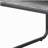 Concrete Grey and Black 1-shelf Coffee Table