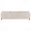 Canapé d'angle 107,87 po avec pouf, coussins d'assise et de dossier amovibles-1751686146-1751686147