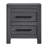 Plank-Front 2-Drawer Nightstand