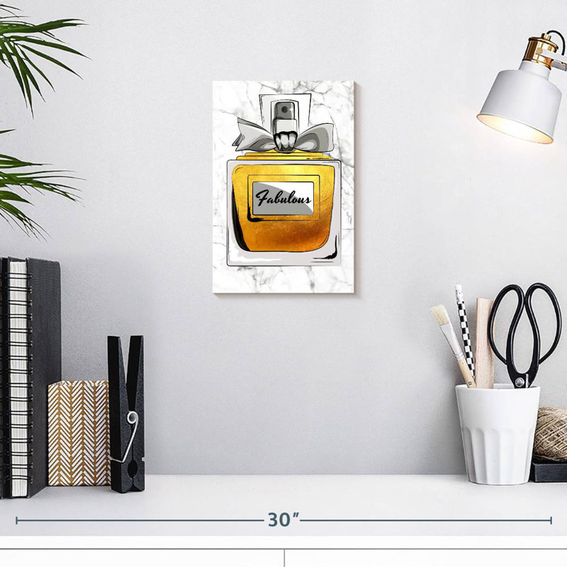 Parfum fabuleux de Shuttleworth, H 12 po x l 8 po