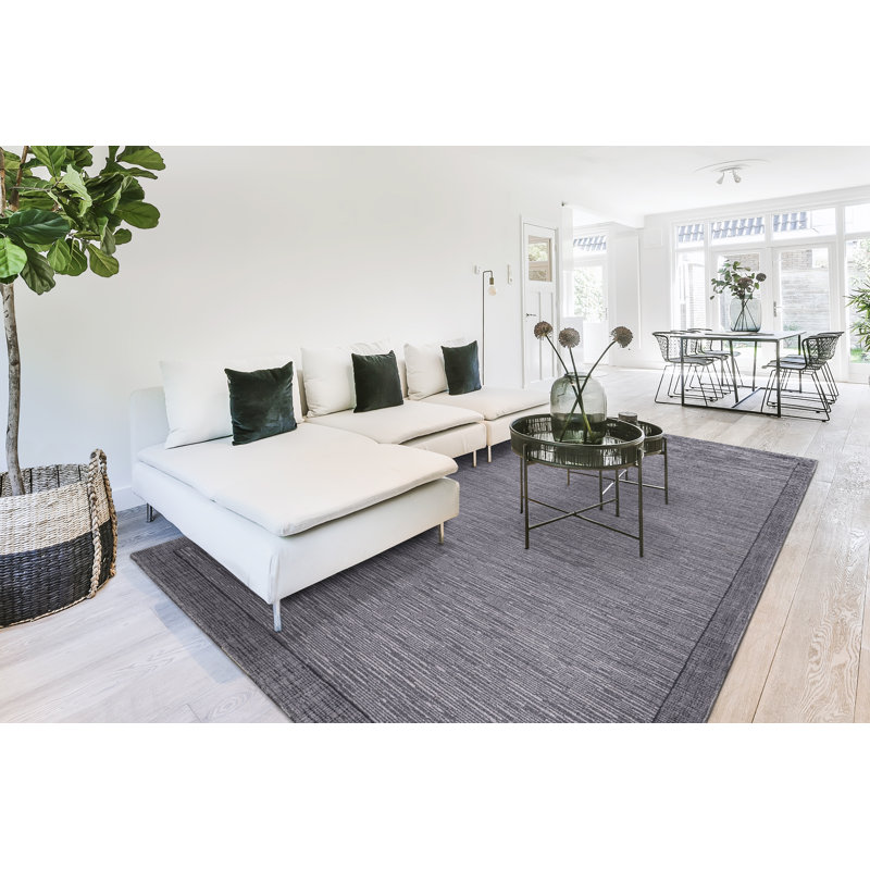 Linea Solid Colour Area Rug, Rectangle 133 x 180cm