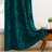 Deavion Velvet Crushed Curtains with Metal Grommets Room Darkening 2 Panel Set-1895569400-1882998045