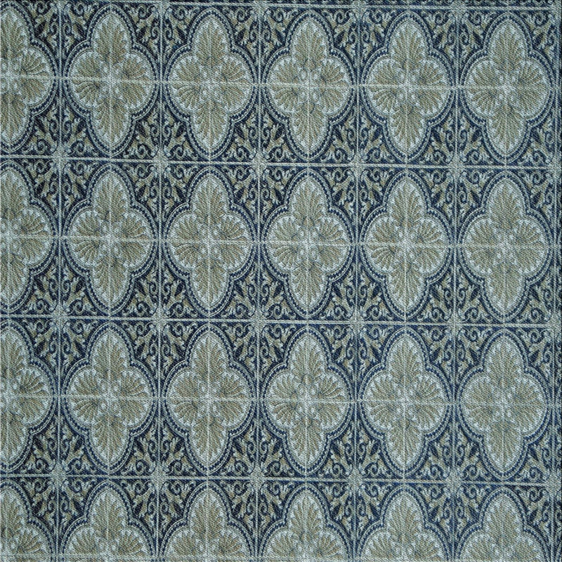 Tapis de zone olive à motifs, Carré 4 pi