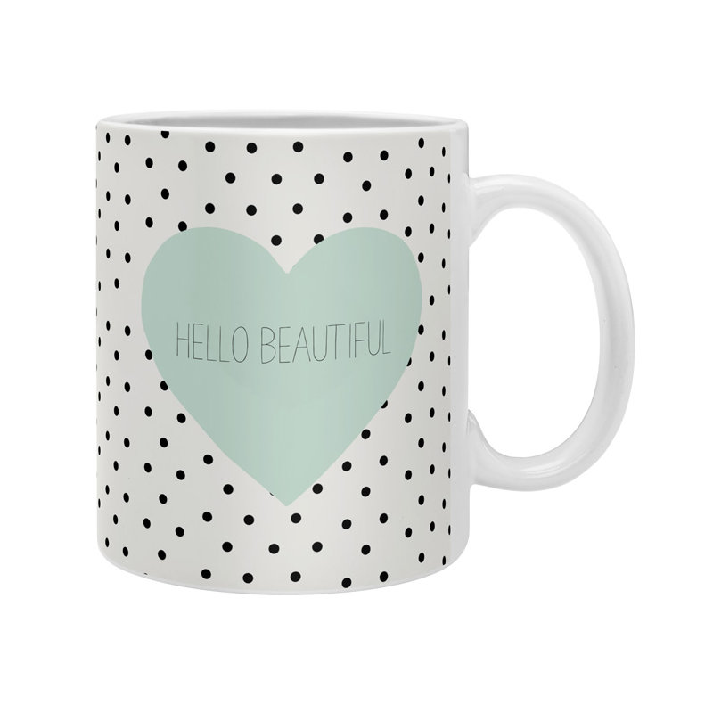 Tasse à café Canela Hello Beautiful Heart