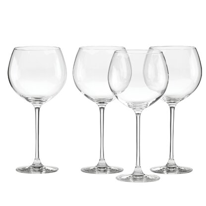 FAWLES Crystal Red Wine Glasses Set of 6, 17 Ounce Thin Rim Classic Rounded  Bowl Stemmed All-purpose…See more FAWLES Crystal Red Wine Glasses Set of