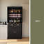 Armoire de rangement 71 po avec 4 portes