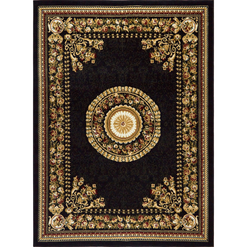 Gossard Floral Indoor Rug, Rectangle 21" x 35"