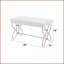 Banc rembourré d'appoint en cuir synthétique doré clair avec structure en composite robuste | Or | Rembourré