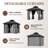  10 Ft. W X 10 Ft. D Aluminum Patio Gazebo With Double Roof