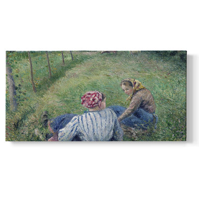 Série paysage - DCC XXXVII - Toile tendue avec châssis encadré - Prêt à être accroché