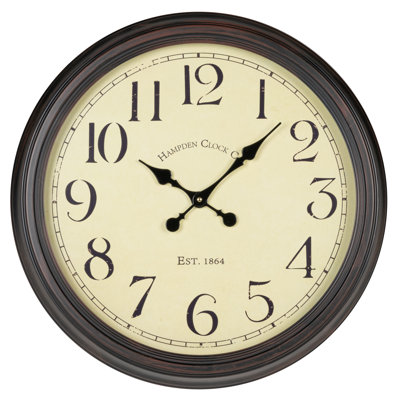 Blasford 24.5'' Metal Wall Clock & Reviews | Birch Lane