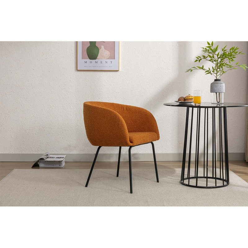 Fauteuil de 25,2 po de large Kendle, Tissu gingembre