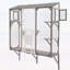 Spacieux Catio d'extérieur avec plateformes pour 1 à 3 chats, gris et blanc, sécuritaire et durable