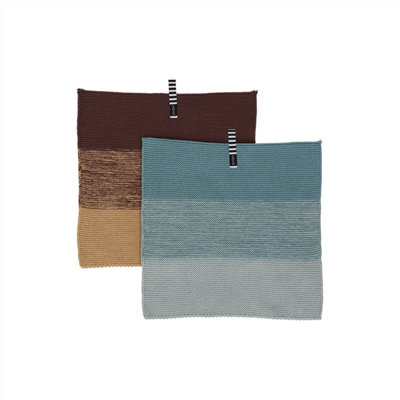 Niji Cotton Stripe Dish Cloth Kitchen Towel