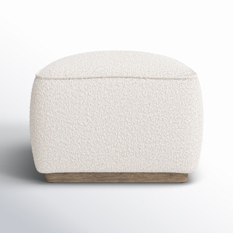 Sinclair Square Ottoman-21", Knoll Natural Polyester Blend