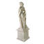 Ensemble de statue et de plinthe déesses des quatre saisons