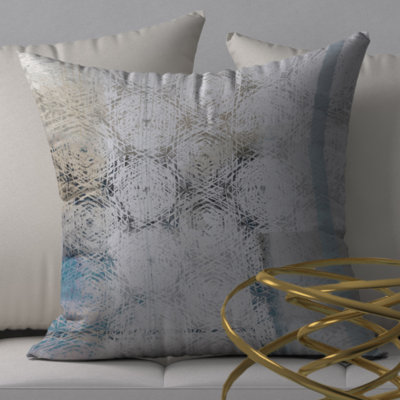 Housse de coussin décorative carrée pure et polyvalente