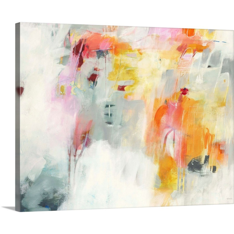 «One by One» par Jill Martin - reproduction d'art sur toile, Toile tendue avec châssis, H 36 po x l 45 po x P 1,25 po